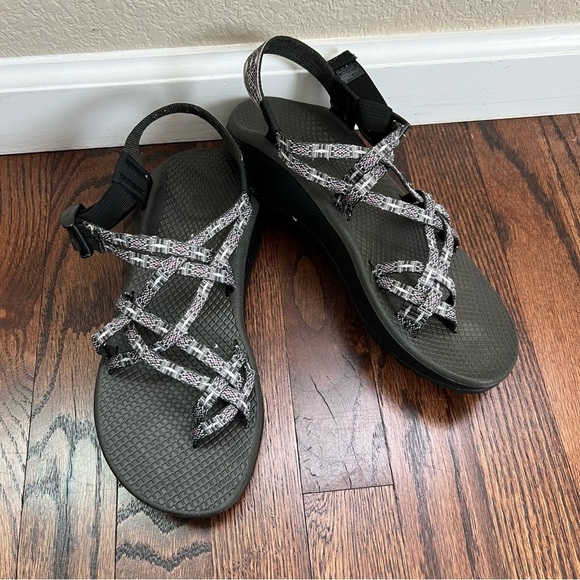 Chaco Sandals ZX/2 Hiking Outdoor Active Women’s Size 9 Gray/black J105566 $99, - Picture 9 of 16